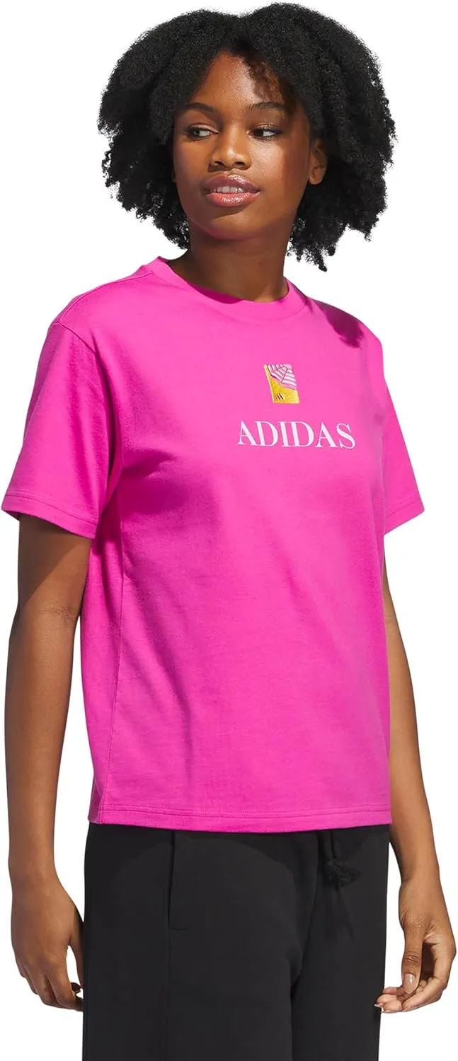 adidas Women's Jet Set Cabana Graphic T-Shirt