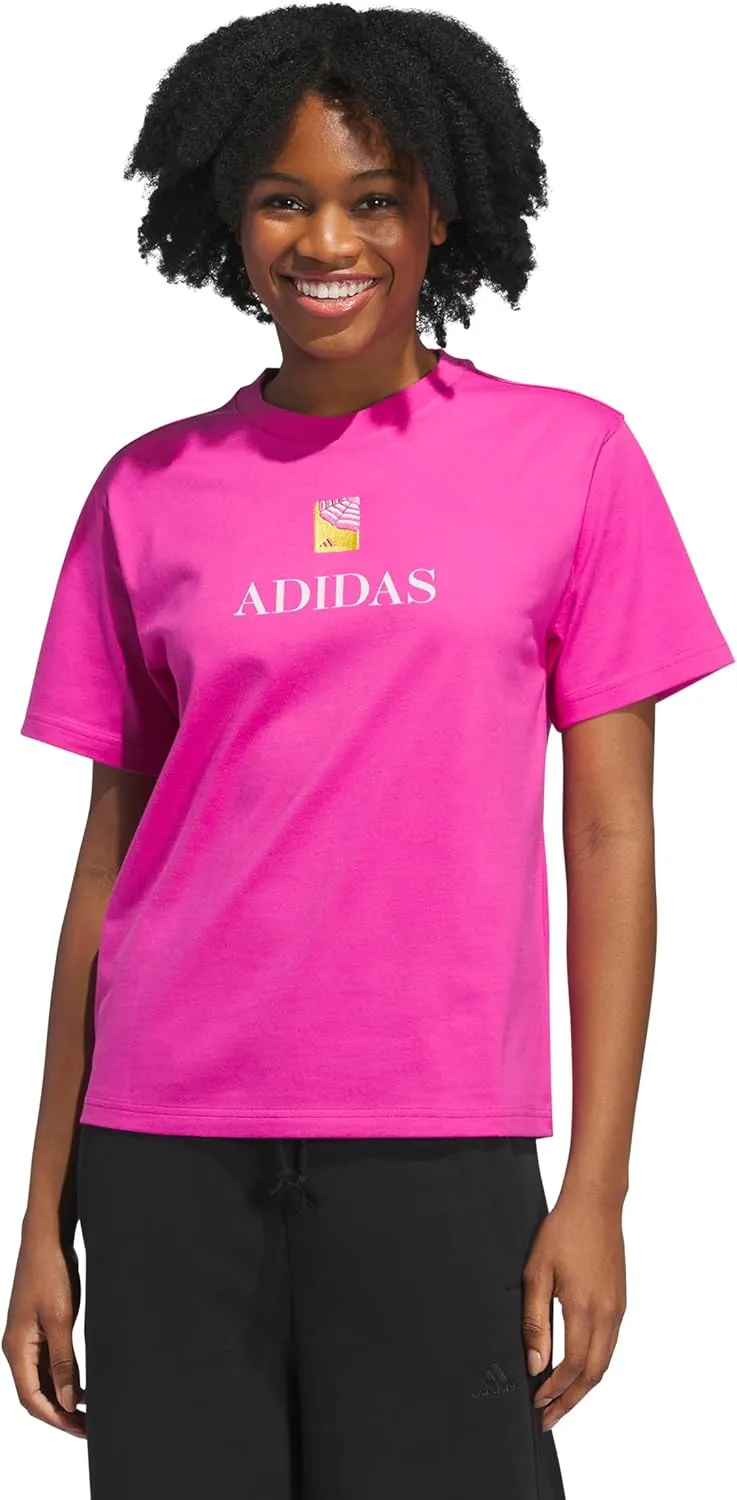adidas Women's Jet Set Cabana Graphic T-Shirt