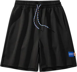 Athletic Shorts for Men Sport Gym Regular Fit Stretch Basketball Hiking Shorts Breathable Workout Running Half Pants