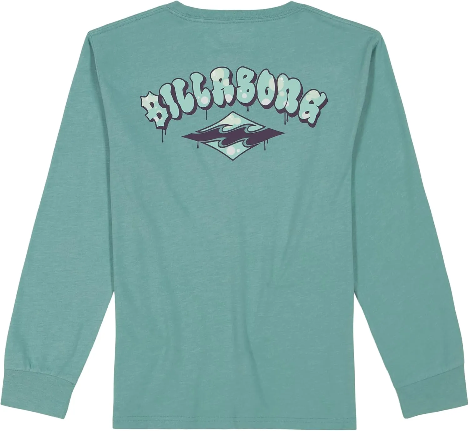 Billabong Boys' Long Sleeve Crew Neck Graphic T-Shirt