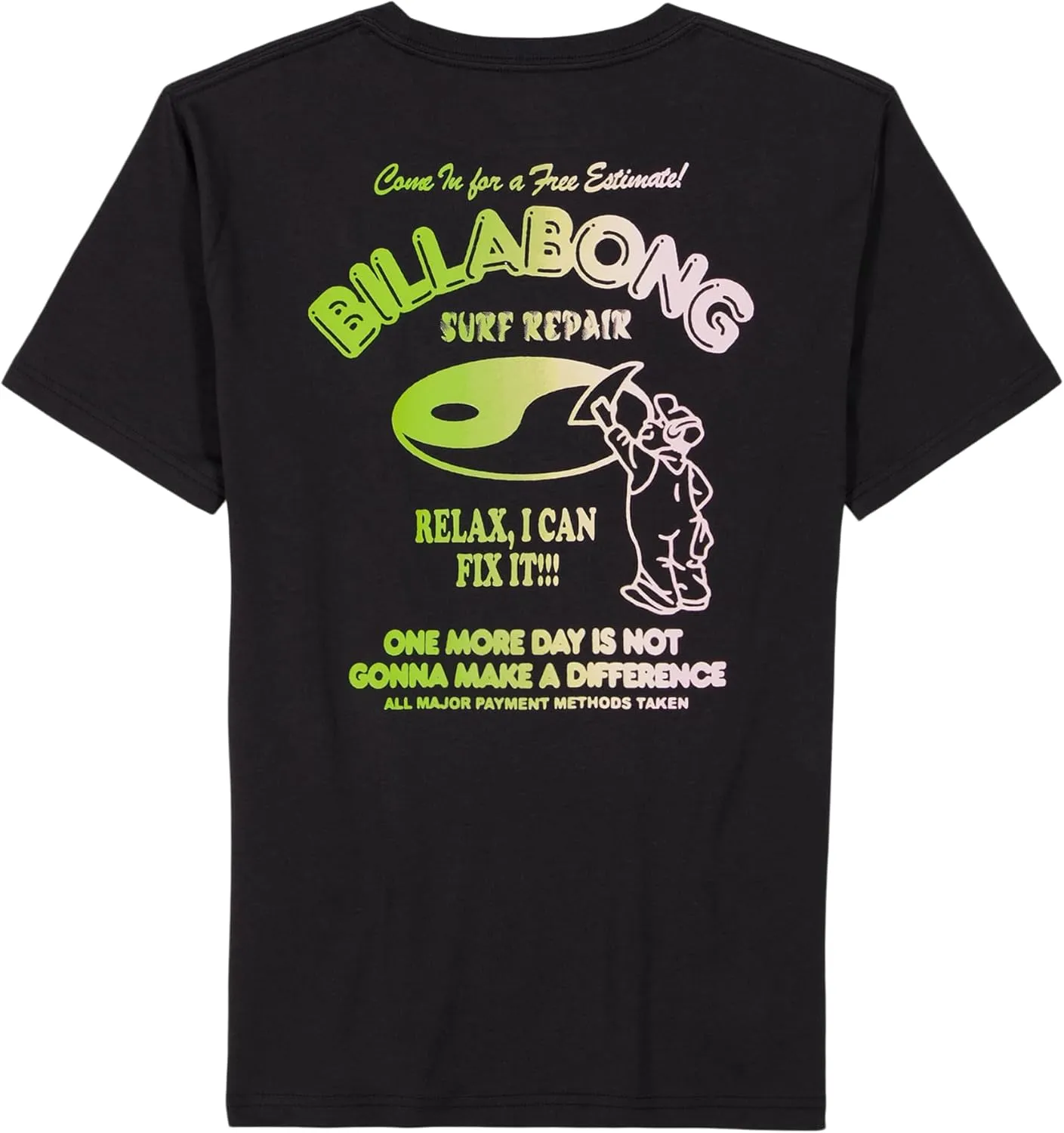 Billabong Boys' Short Sleeve Crew Neck Graphic T-Shirt
