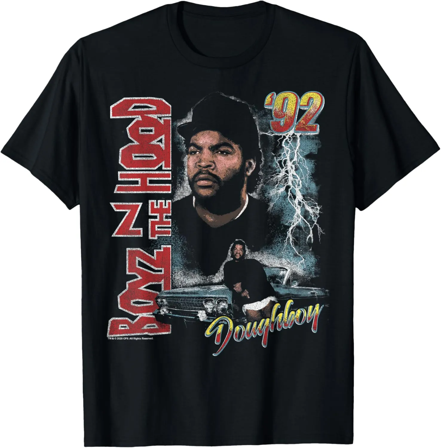 Boyz in The Hood Doughboy Poster Short Sleeve T-Shirt
