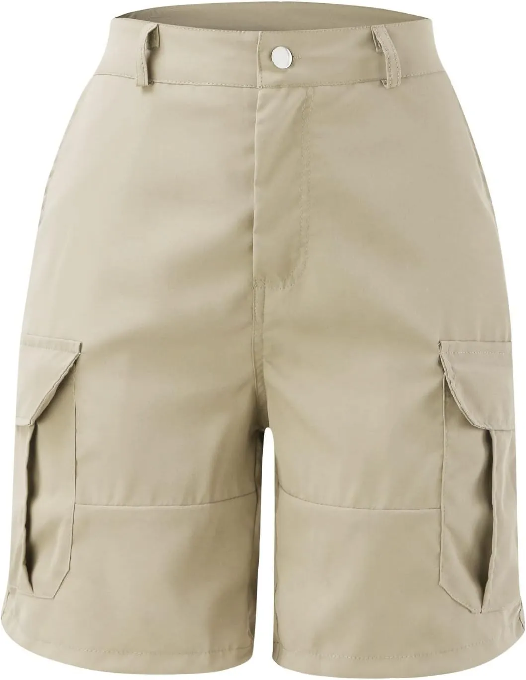 Cargo Shorts for Women Casual Summer Pants Chino Shorts Lightweight Sport Shorts Elastic Waist Boxer Short Yoga Short