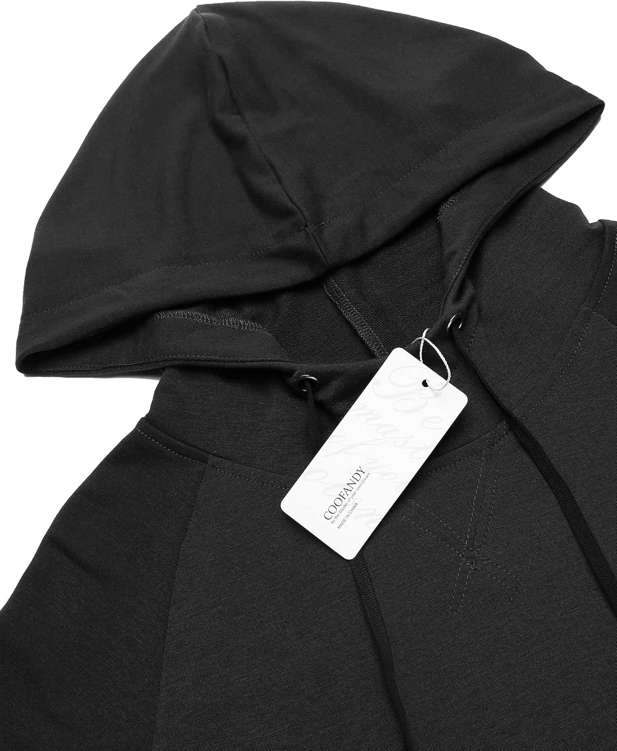 COOFANDY Men's Short Sleeve Hoodie Workout Gym Sweatshirt Muscle Fit Fashion Athletic Hoodies Pullover Cotton Hooded T-Shirts