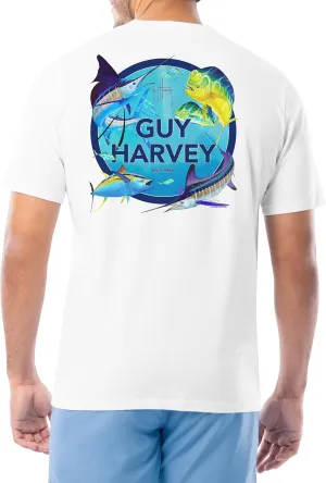 Guy Harvey Men’s Offshore Fish Collection Short Sleeve T-Shirt