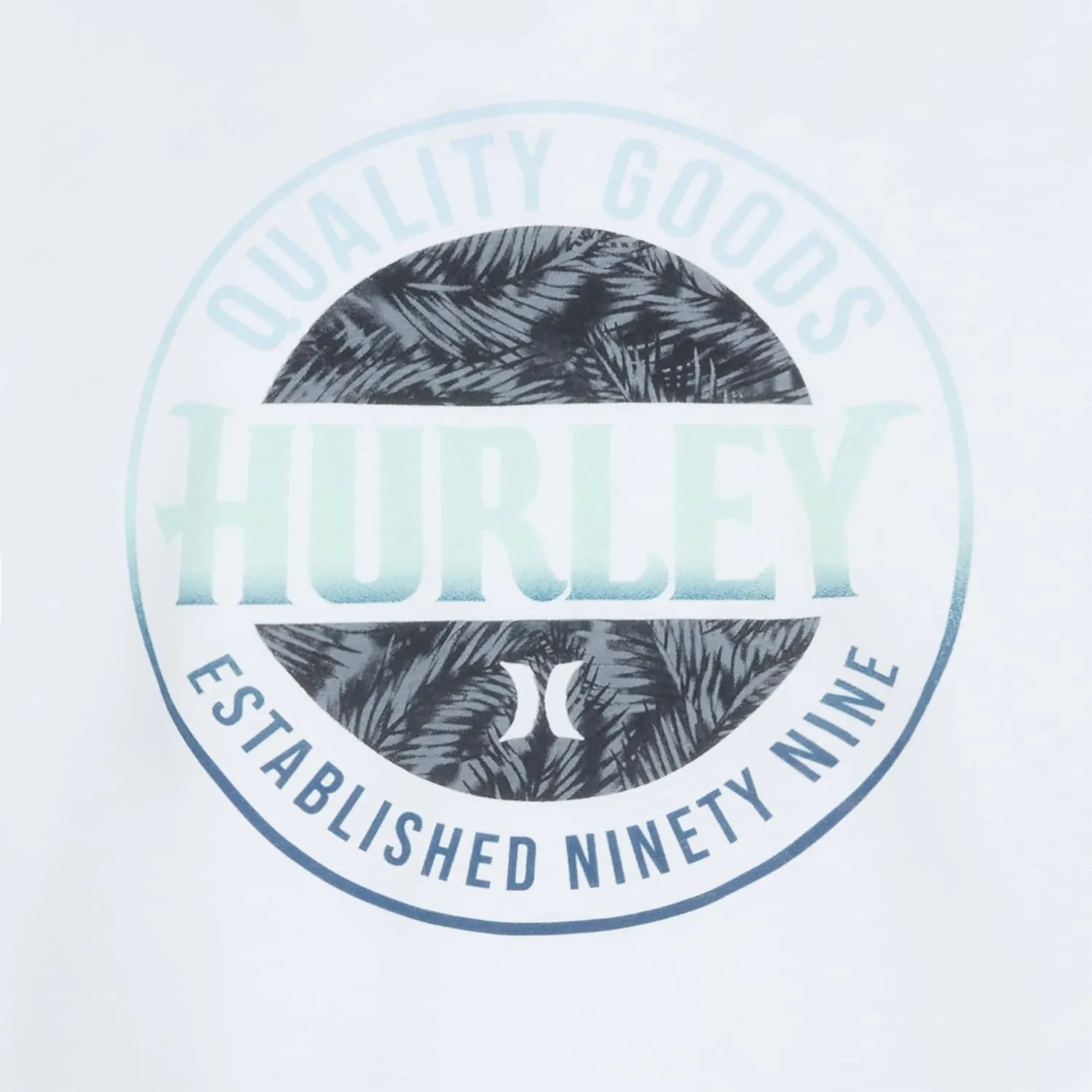 Hurley Boys' Long Sleeve Hooded Graphic T-Shirt