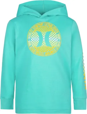 Hurley Boys' Long Sleeve Hooded Graphic T-Shirt