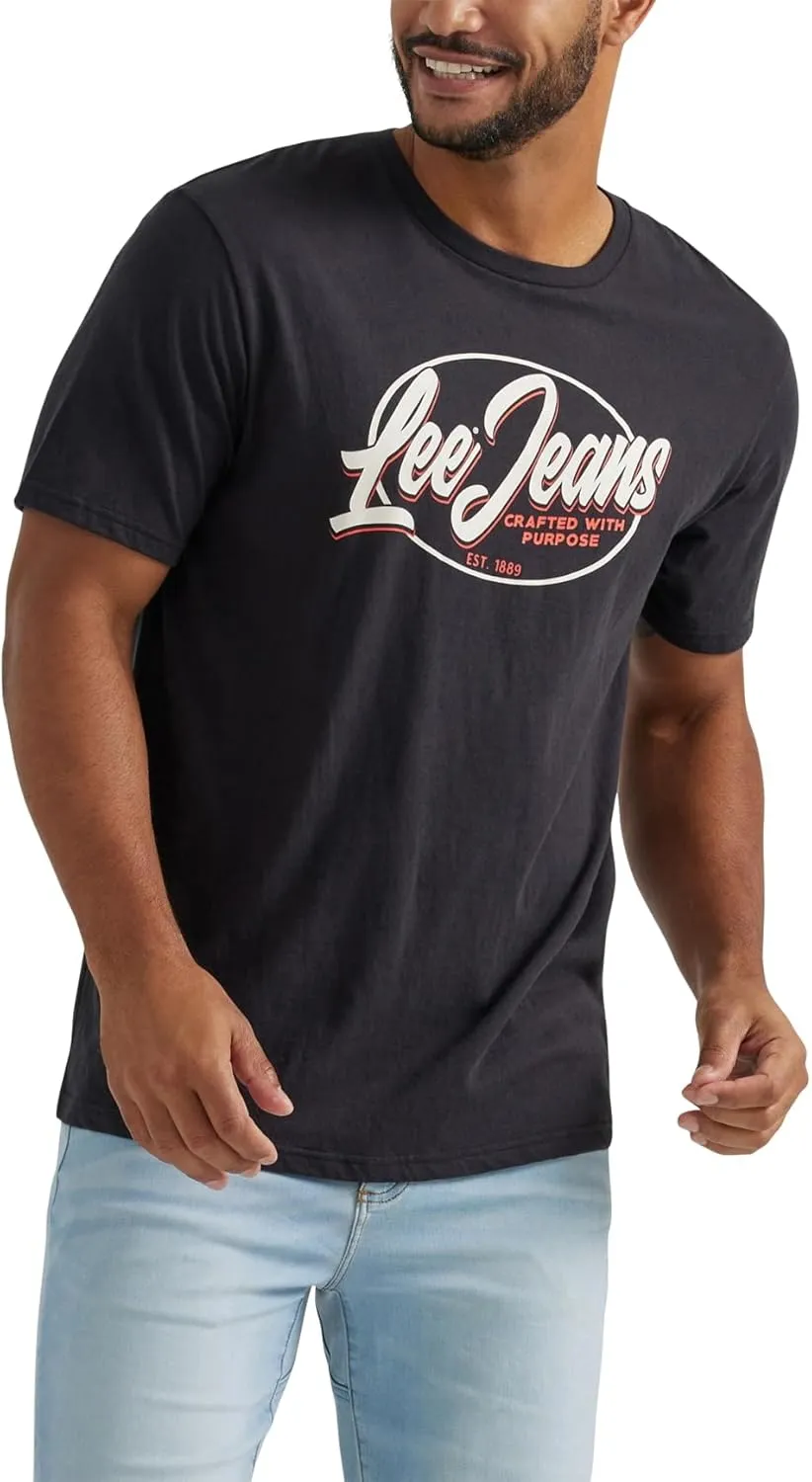 Lee Men's Short Sleeve Graphic T-Shirt