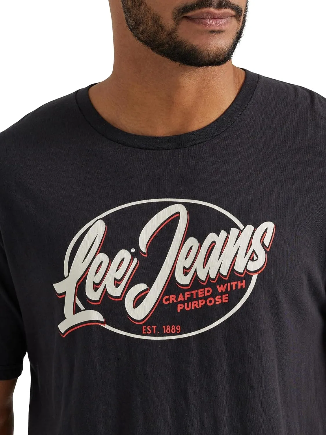 Lee Men's Short Sleeve Graphic T-Shirt