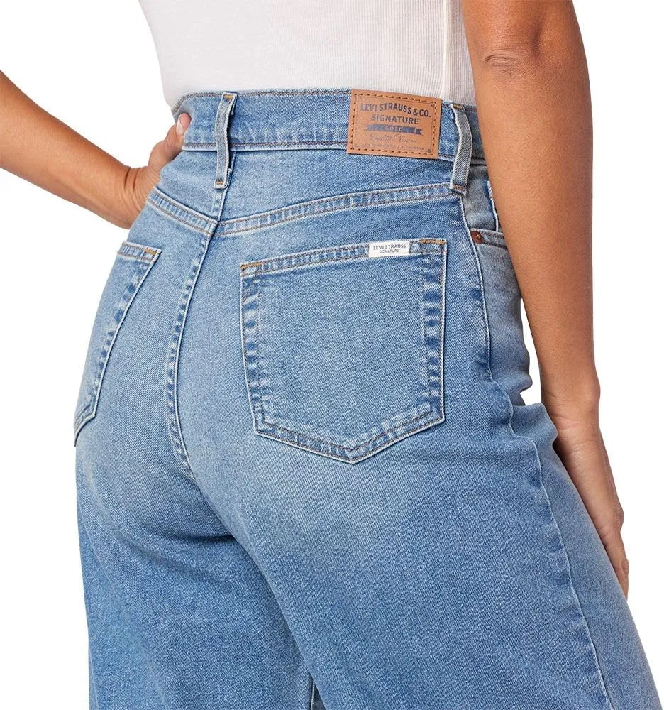 Levi Strauss Signature Gold Women's Heritage High-Rise Loose Straight (Also Available in Plus Size)