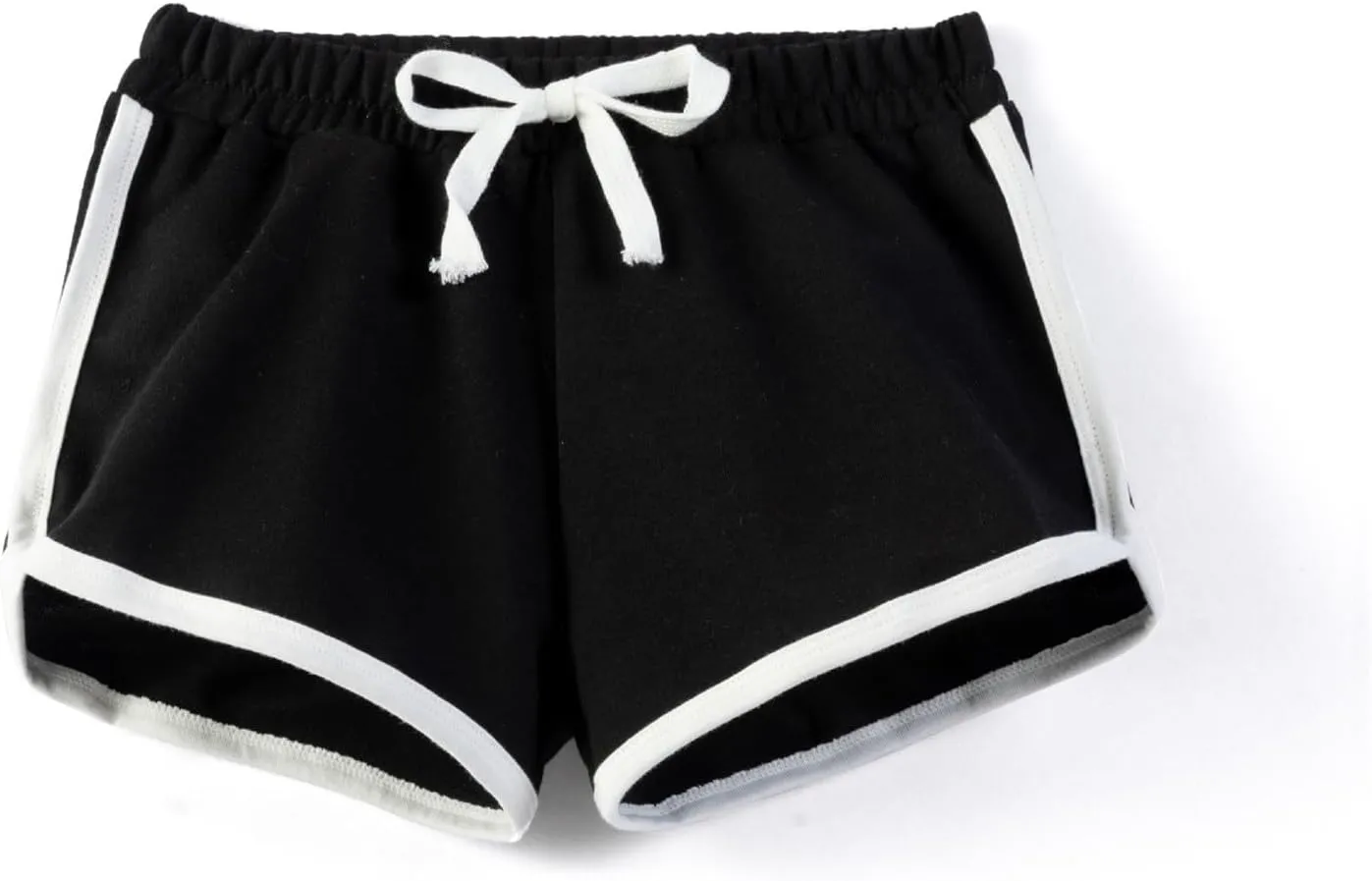 Little Girls Cotton Athletic Shorts 𝚀𝚞ick Dry Elastic Casual Lightweight Soft Sports Running Shorts with Drawing