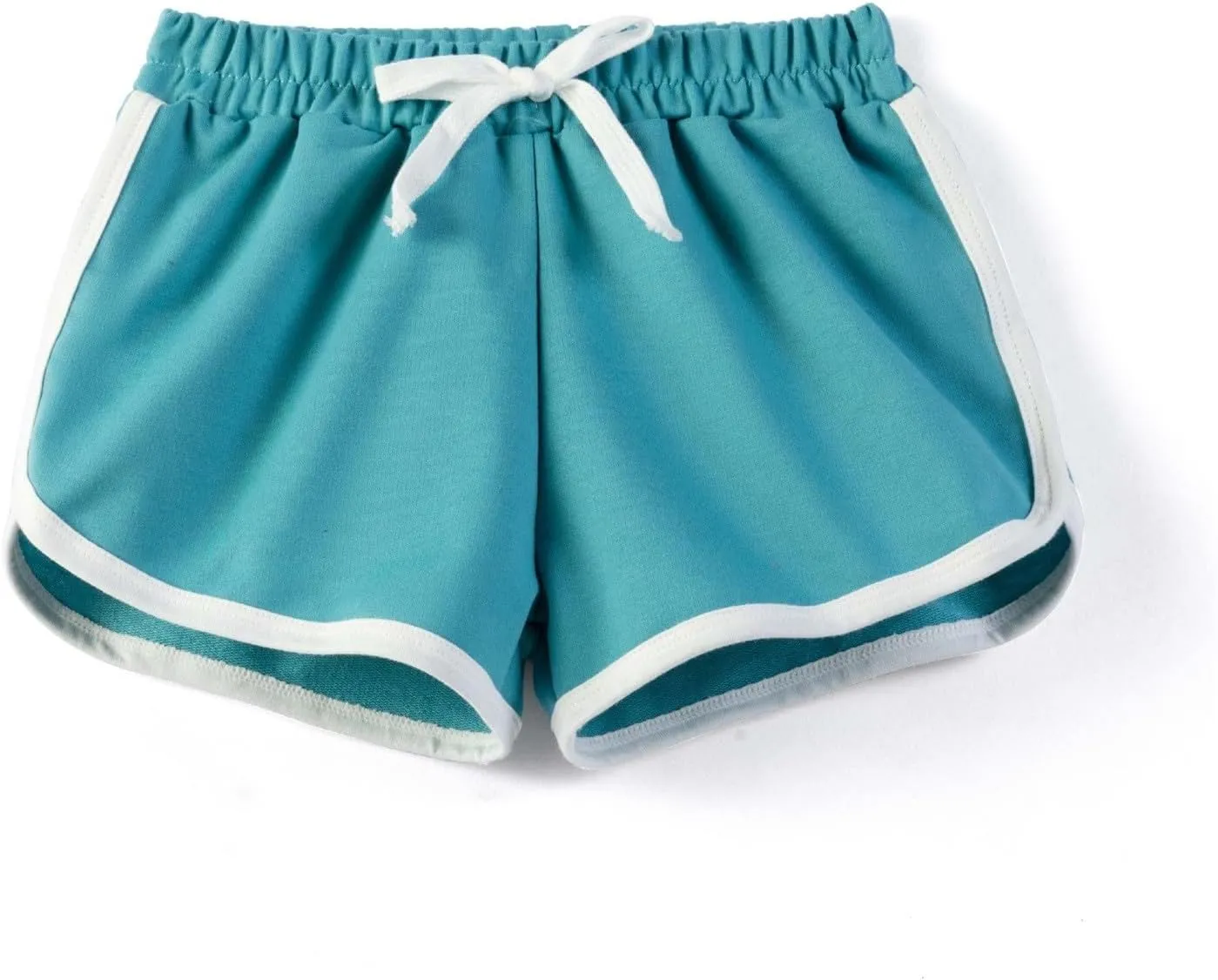 Little Girls Cotton Athletic Shorts 𝚀𝚞ick Dry Elastic Casual Lightweight Soft Sports Running Shorts with Drawing