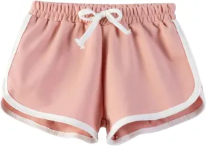Little Girls Cotton Athletic Shorts 𝚀𝚞ick Dry Elastic Casual Lightweight Soft Sports Running Shorts with Drawing