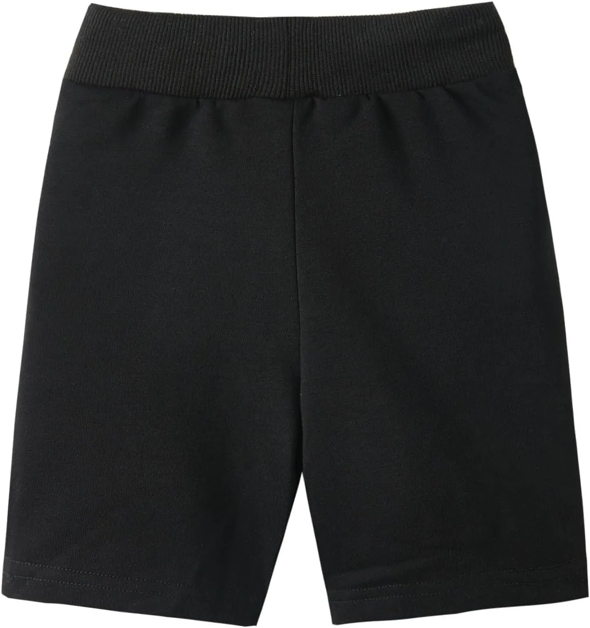 LittleSpring Little Boys 1 or 2 Pack Cotton Athletic Shorts with Drawstring
