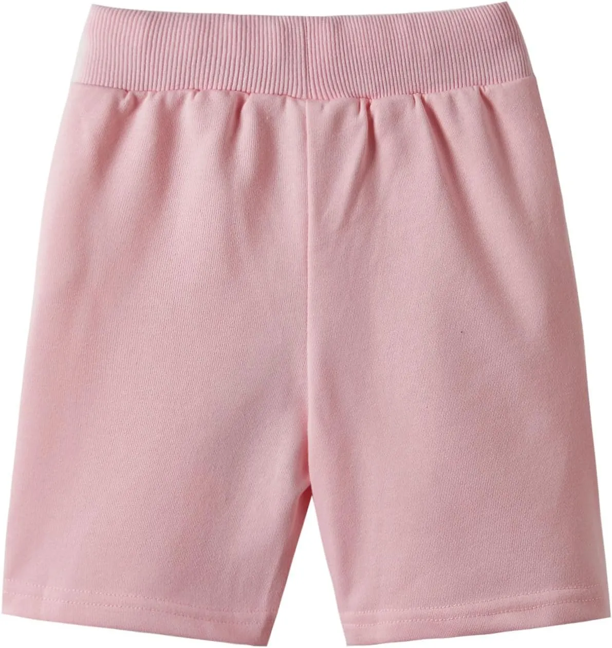 LittleSpring Little Boys 1 or 2 Pack Cotton Athletic Shorts with Drawstring