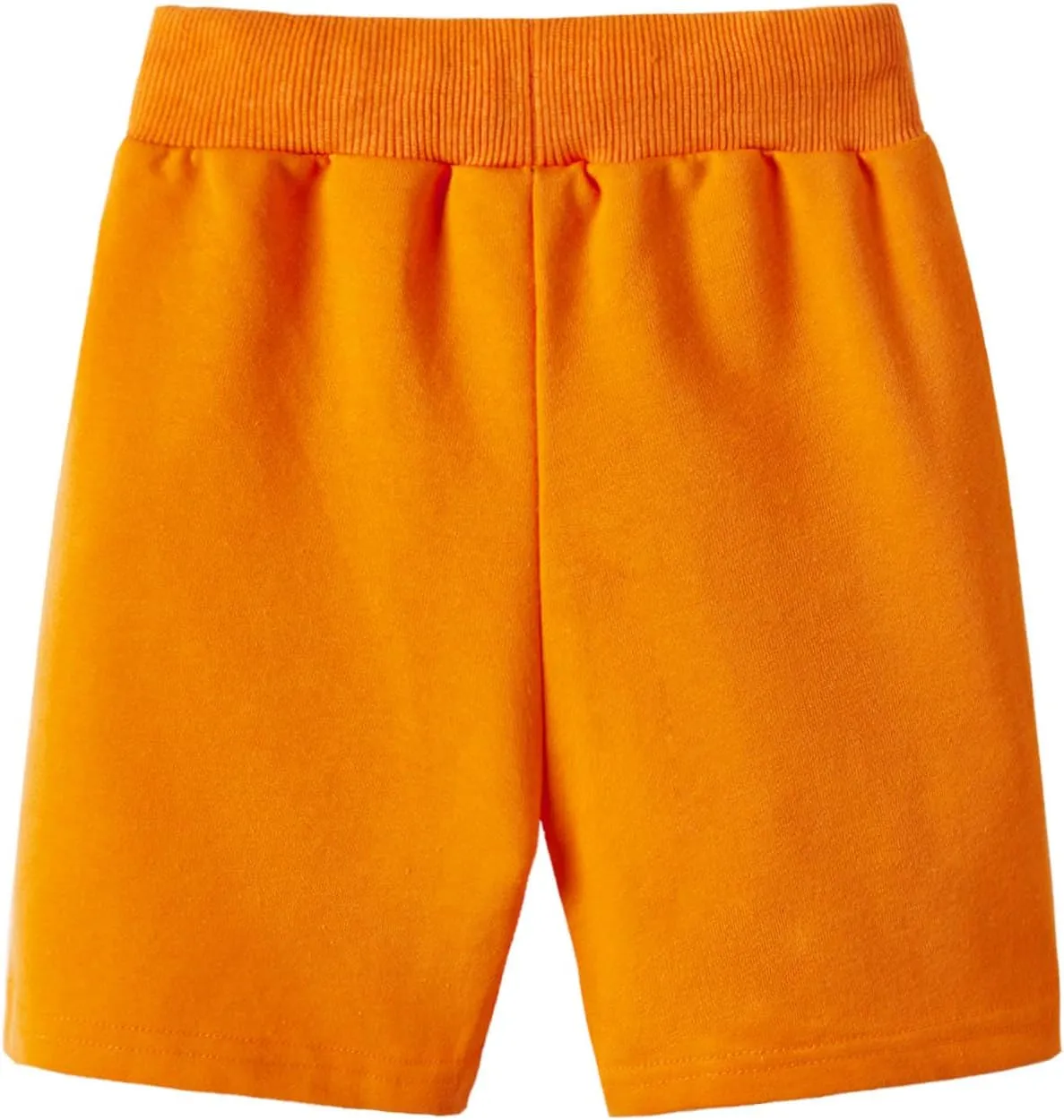 LittleSpring Little Boys 1 or 2 Pack Cotton Athletic Shorts with Drawstring