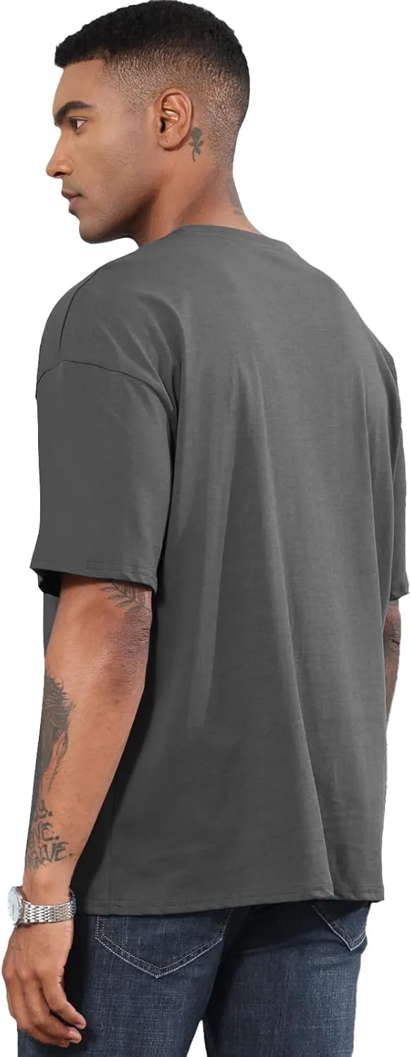 Men's Fashion Oversized Tshirts Workout Short Sleeve T-Shirt Dry Fit Lightweight Crewneck Tee Tops