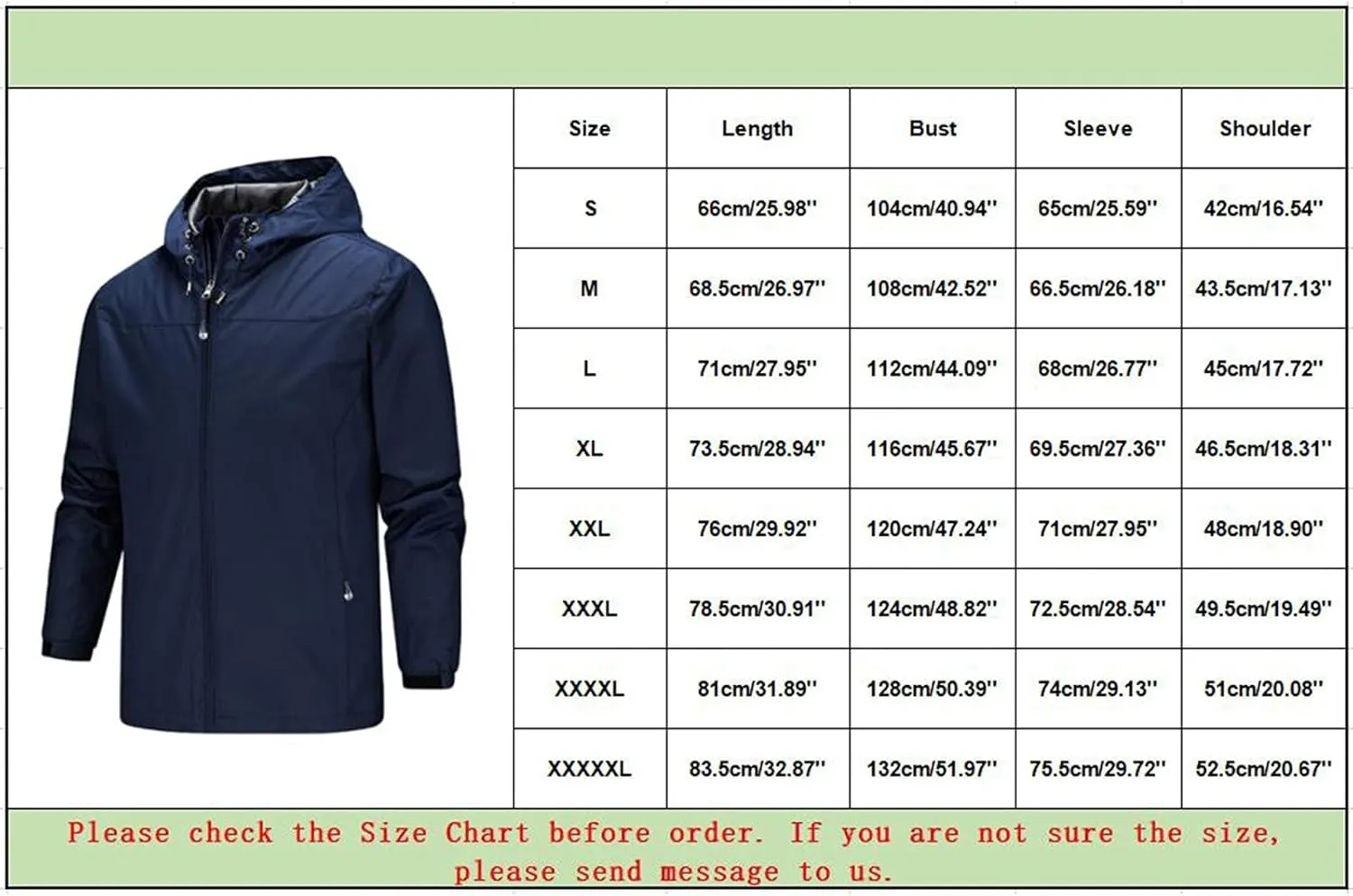MIDOO Mens Jackets Casual Stylish Casual Hooded Long Sleeve Zipper Thin Lightweight Coat Jacket Hiking Outdoor Windbreaker
