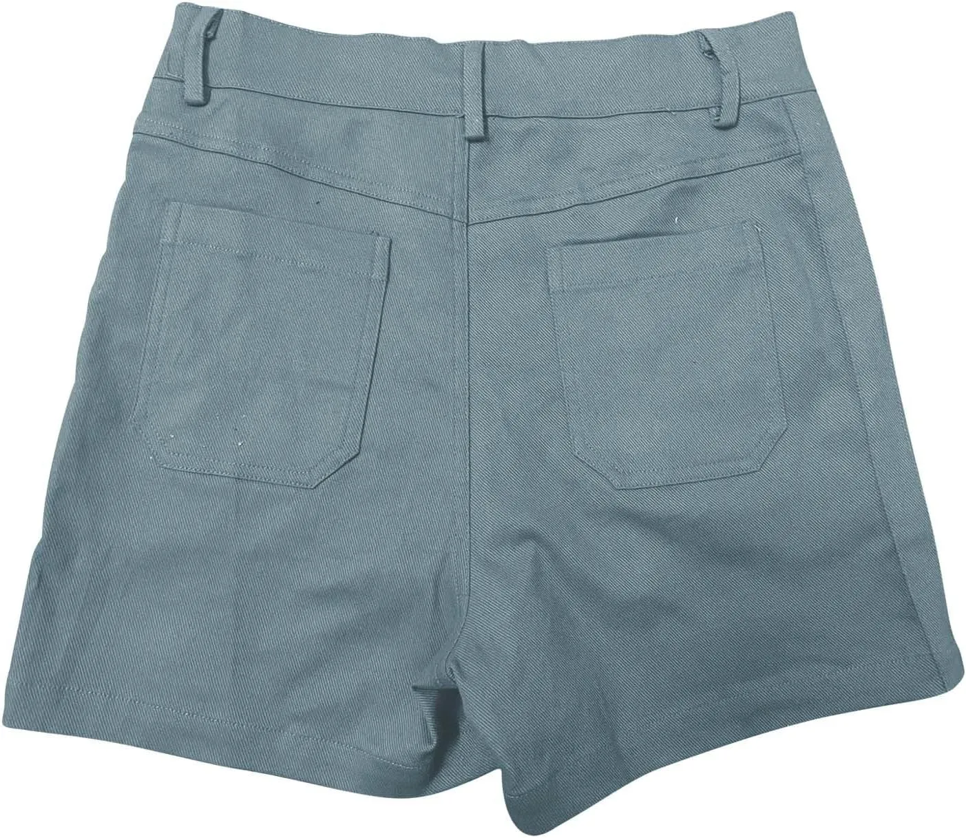 Pull On Shorts Women Elastic Waist Stretchy Casual Summer Athletic Denim Bermuda Shorts High Waisted Chino Shorts