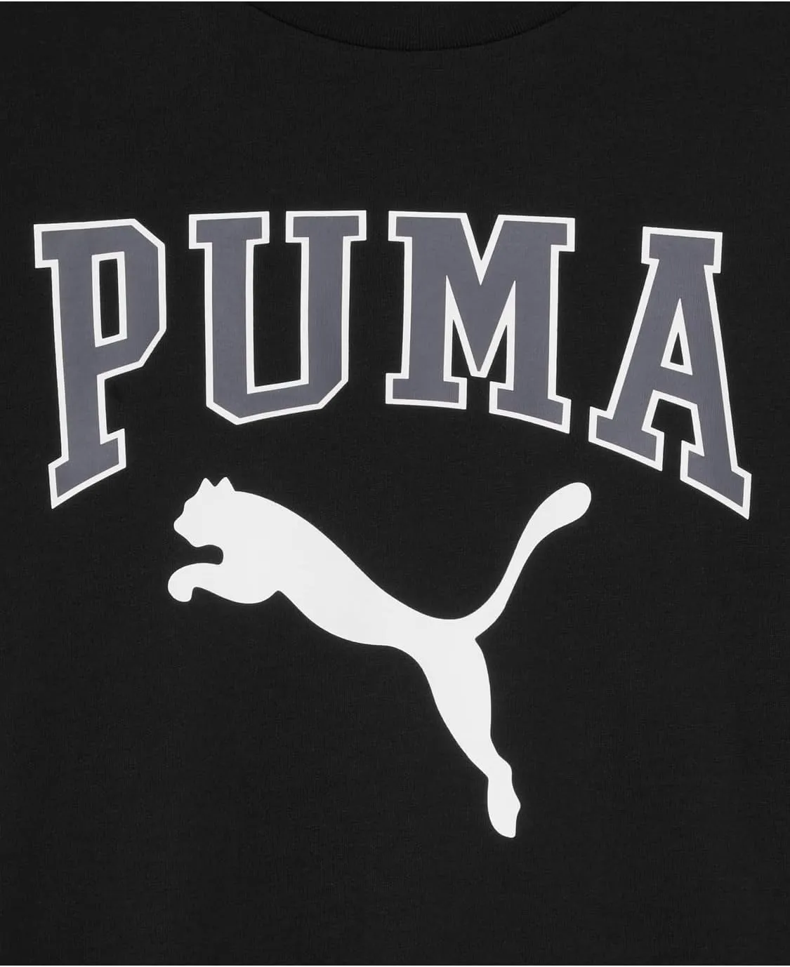 Puma Boys' Short Sleeve Cotton Graphic T-Shirt, Crewneck