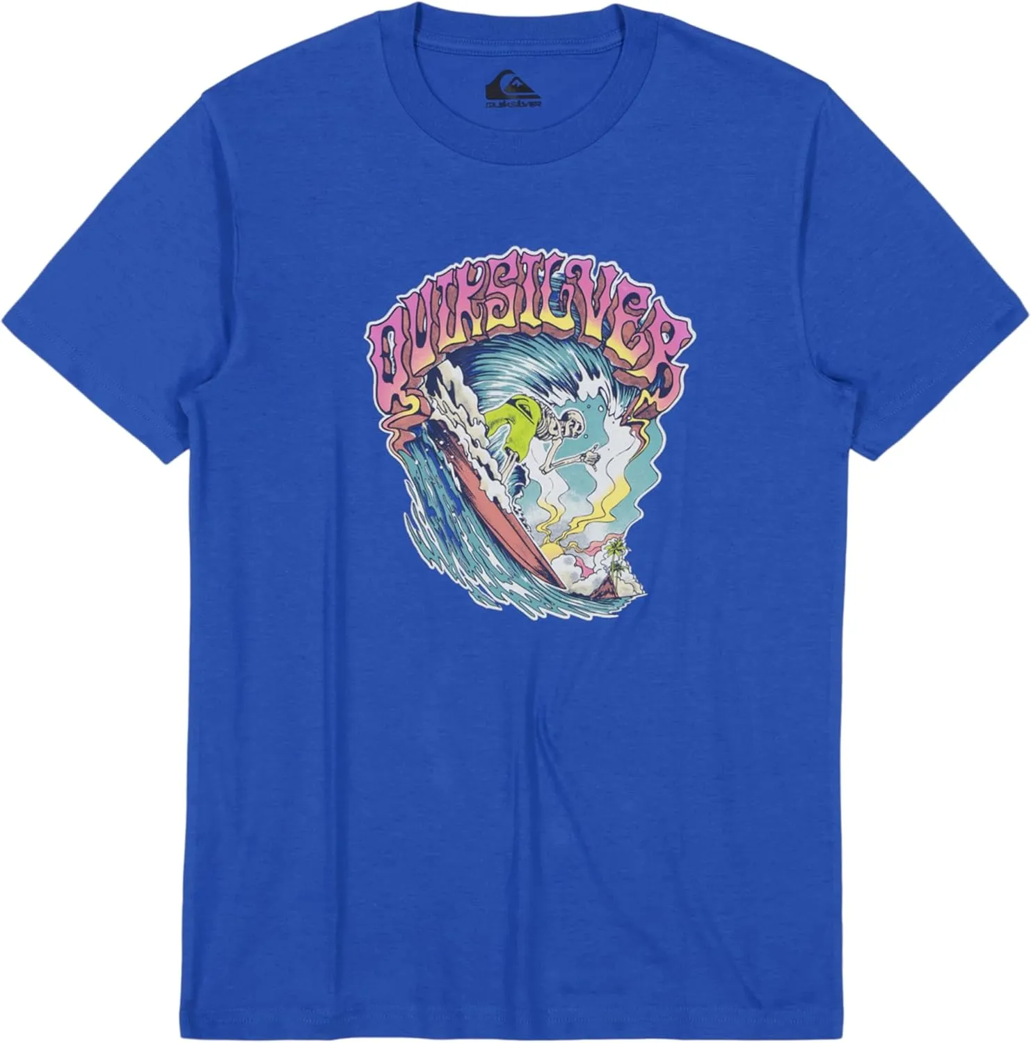 Quiksilver Boys' Short Sleeve Logo Graphic T-Shirt