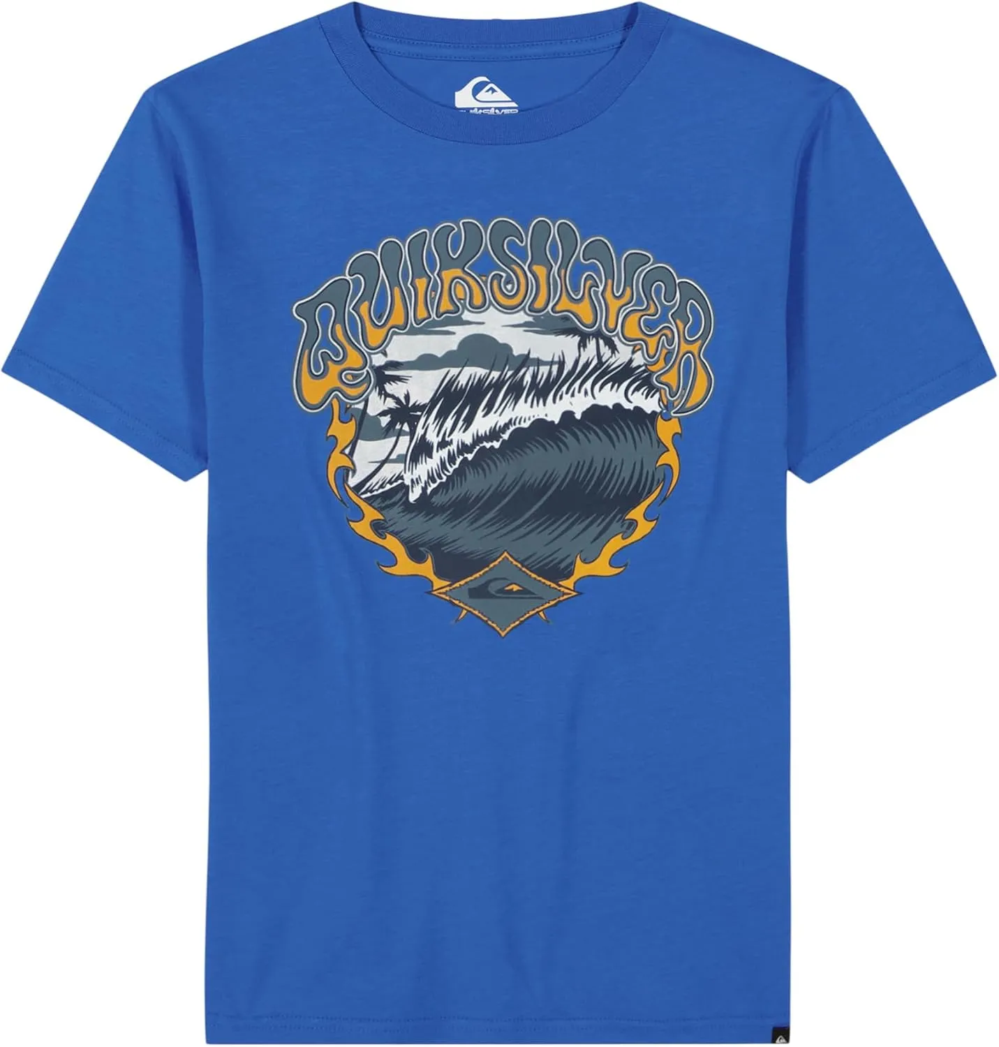 Quiksilver Boys' Short Sleeve Logo Graphic T-Shirt