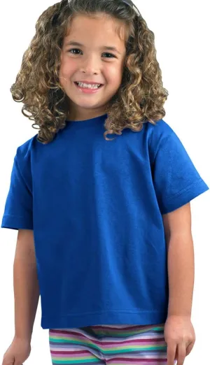 RABBIT SKINS Toddler Cotton Crewneck Short-Sleeve T-Shirt