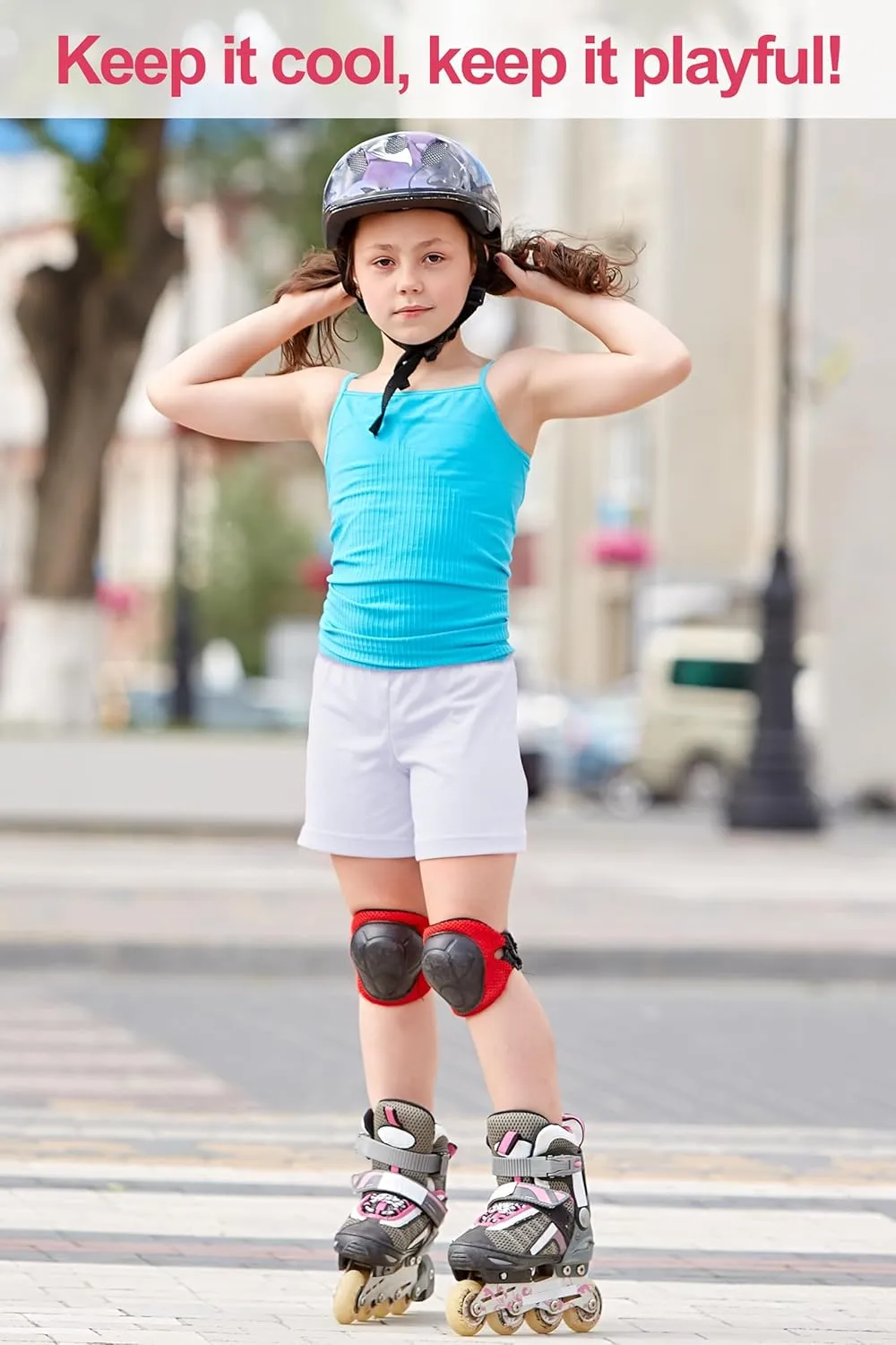 Resinta 6 Pack Girls Cotton Bike Shorts Summer Dance Running Shorts Athletic Cartwheel Shorts Safety Shorts for Under Dresses