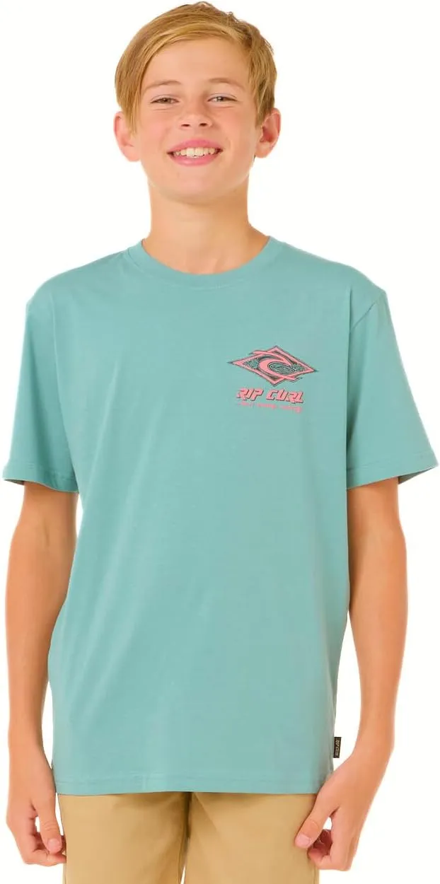 Rip Curl Boys' Raw Energy Dolphin Short Sleeve T-Shirt