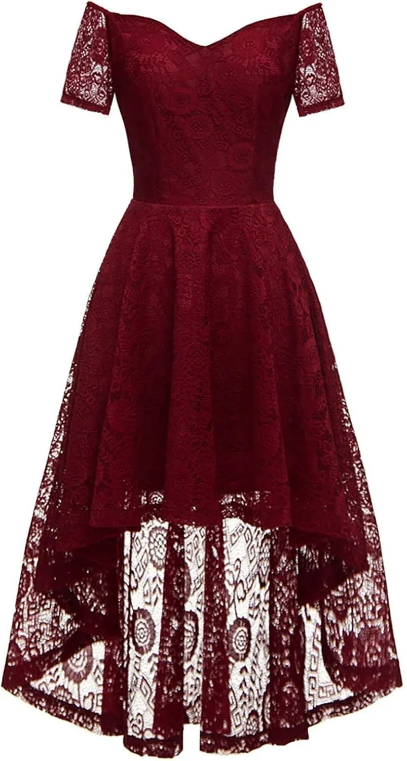 Sundresses for Women 2025 Summer Elegant Off Shoulder Long Dresses Formal Midi Empire Waist Dress Plus Size Sundress