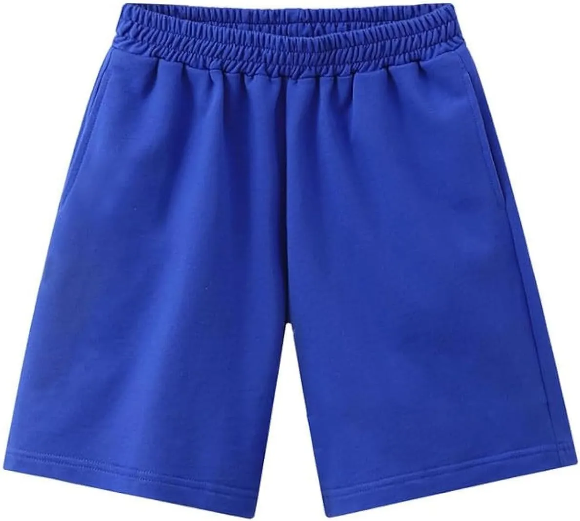 T.H.L.S Kids Boys Girls Cotton Shorts for Summer Casual Athletic Running Jogger with Side Pockets