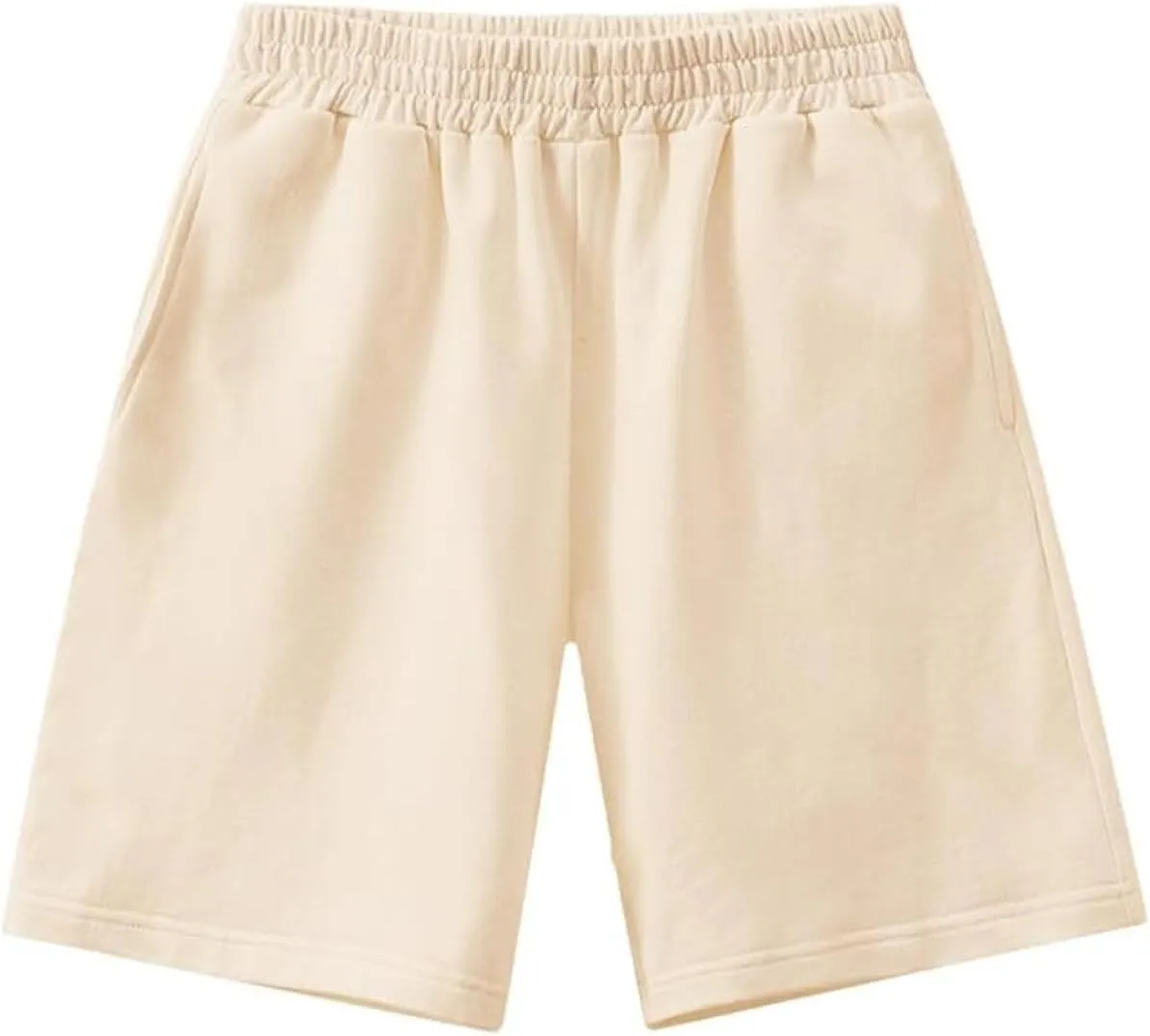 T.H.L.S Kids Boys Girls Cotton Shorts for Summer Casual Athletic Running Jogger with Side Pockets