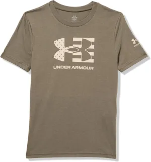 Under Armour Boys' Freedom Chest Flag Short Sleeve T Shirt