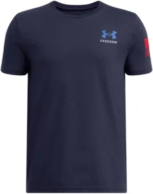 Under Armour Boys' Freedom Flag Short Sleeve T Shirt