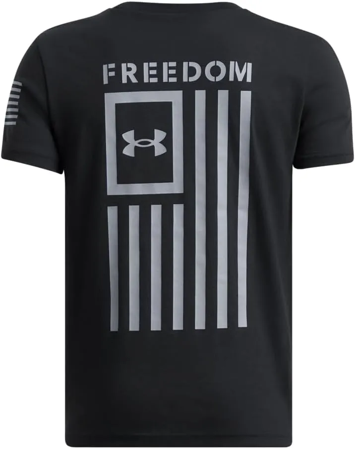 Under Armour Boys' Freedom Flag Short Sleeve T Shirt