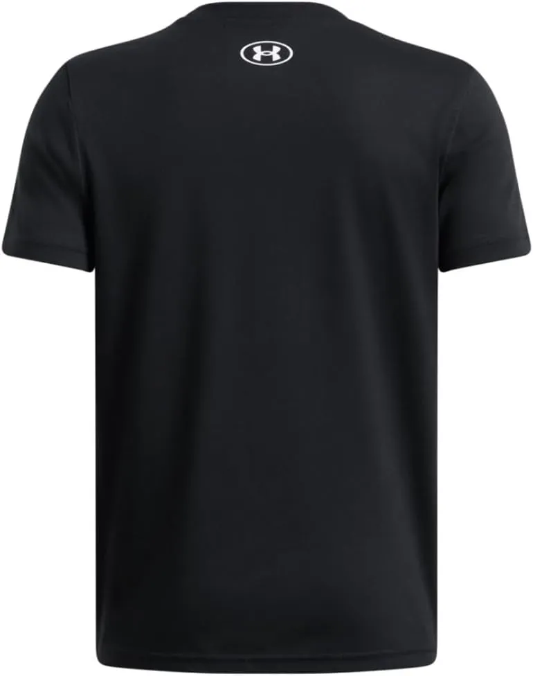 Under Armour Boys' Logo Wordmark Short Sleeve T Shirt