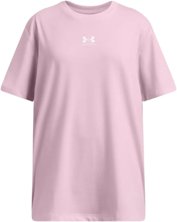 Under Armour Girls' Campus Oversized Short Sleeve T Shirt