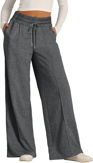 Women Cotton Linen Summer Boho Pants High Waist Ankle Length Plus Size Trouser Travel