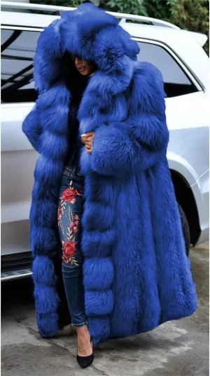 Womens Faux Fur Oversized Winter Coat Plus Size Open Front Long Cardigan Jacket Fleece Lined Sherpa Jacket