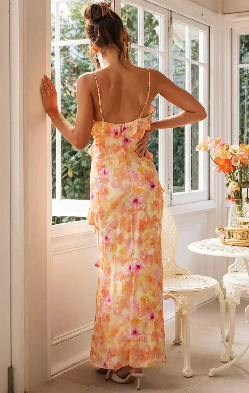 Women's Sexy Ruched High Waist Dress Bustier Chiffon Sundress One Shoulder Curvy Shift Dress