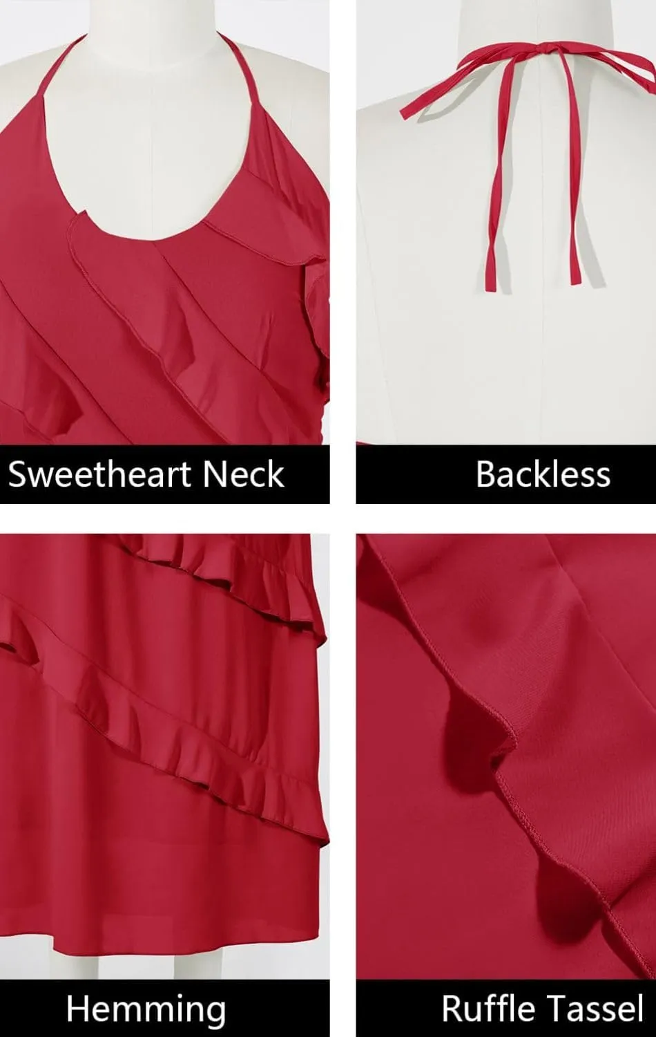 Women's Sexy Ruched High Waist Dress Bustier Chiffon Sundress One Shoulder Curvy Shift Dress